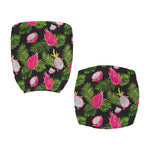 Tropical Pitaya Pattern Print Office Chair Cover