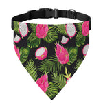 Tropical Pitaya Pattern Print Over The Collar Dog Bandana