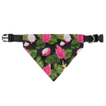 Tropical Pitaya Pattern Print Over The Collar Dog Bandana