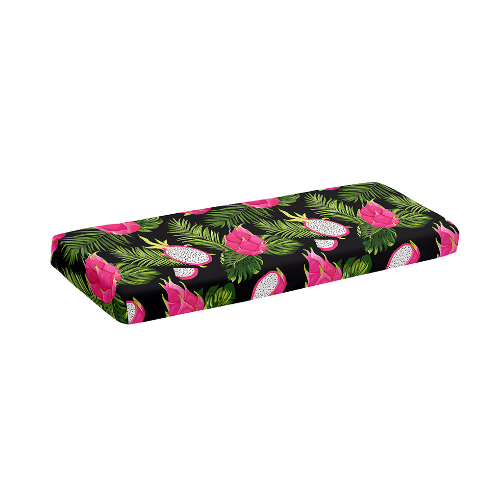 Tropical Pitaya Pattern Print Piano Keyboard Cover