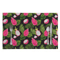 Tropical Pitaya Pattern Print Placemat