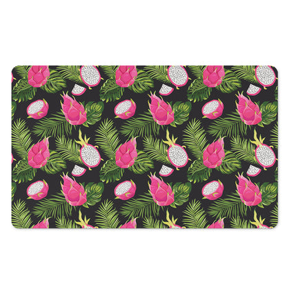 Tropical Pitaya Pattern Print Polyester Doormat