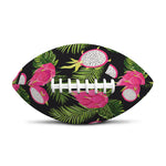 Tropical Pitaya Pattern Print Rugby Ball