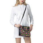 Tropical Pitaya Pattern Print Shoulder Handbag