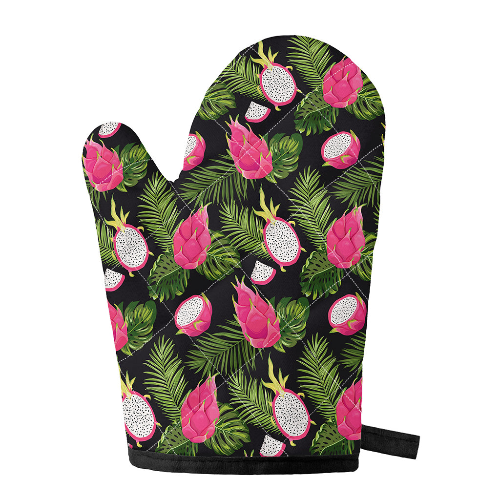 Tropical Pitaya Pattern Print Single Oven Mitt