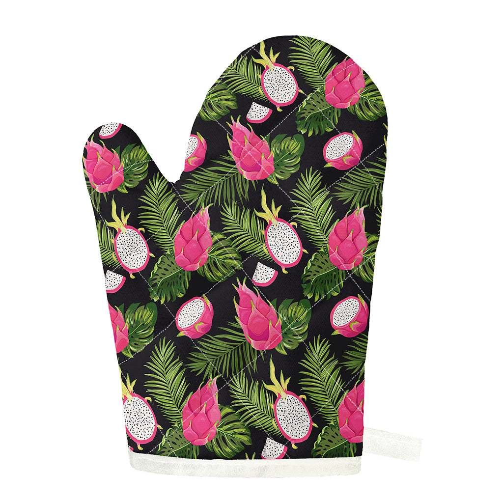 Tropical Pitaya Pattern Print Single Oven Mitt