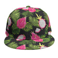 Tropical Pitaya Pattern Print Snapback Cap