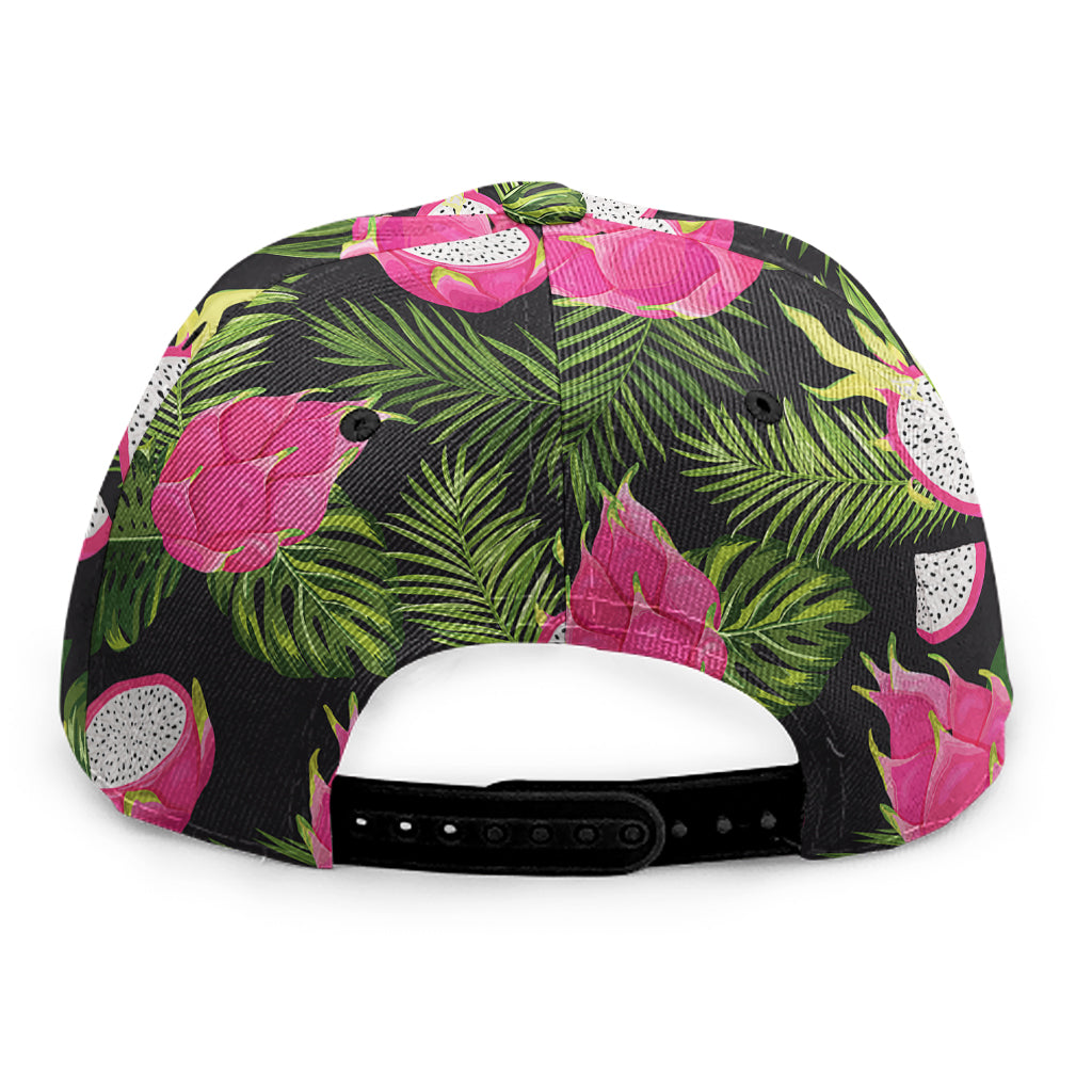 Tropical Pitaya Pattern Print Snapback Cap