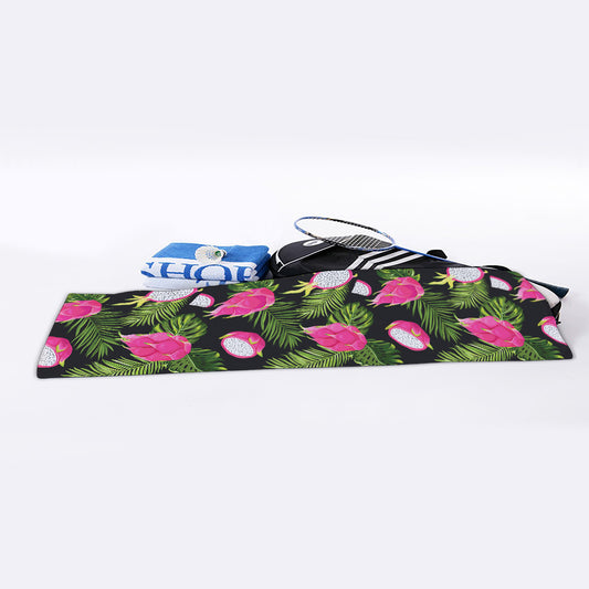 Tropical Pitaya Pattern Print Sports Towel
