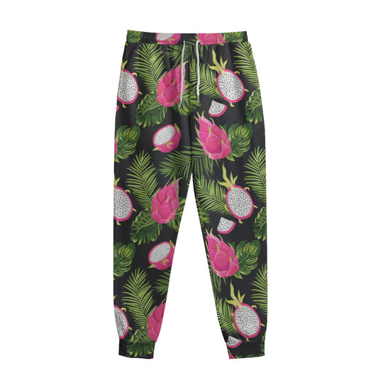 Tropical Pitaya Pattern Print Sweatpants