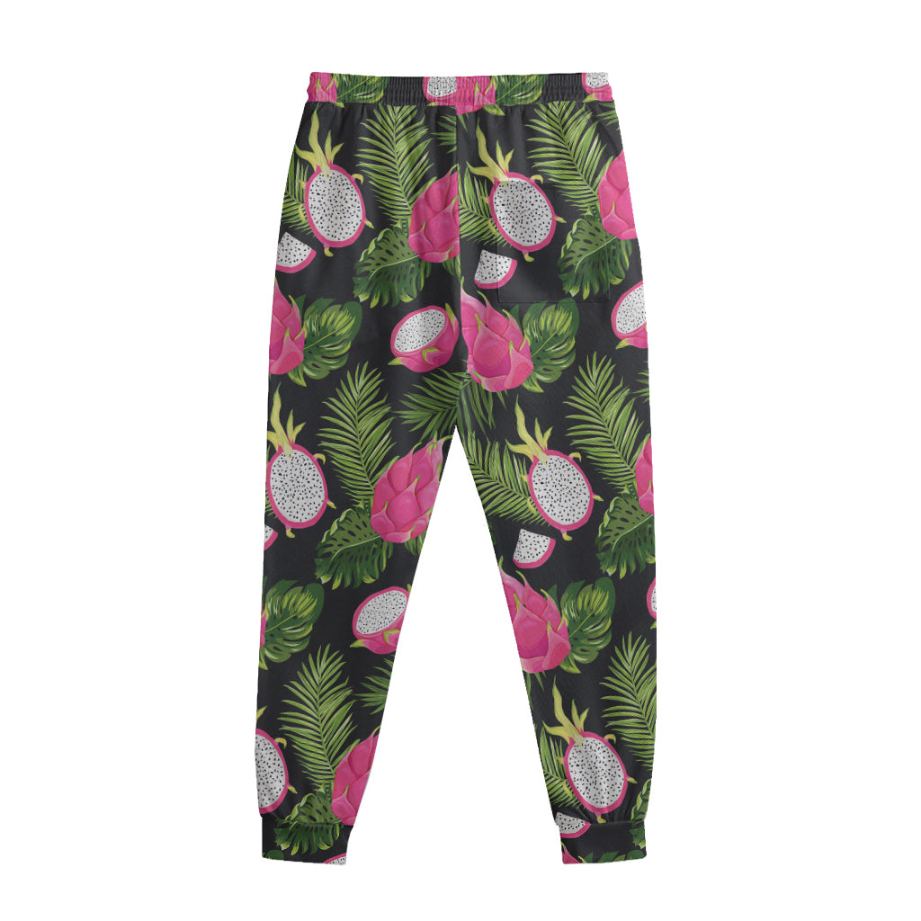 Tropical Pitaya Pattern Print Sweatpants