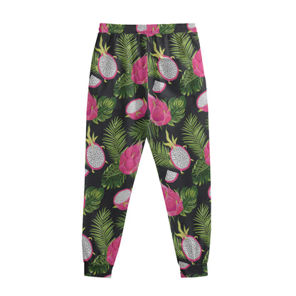 Tropical Pitaya Pattern Print Sweatpants