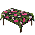 Tropical Pitaya Pattern Print Tablecloth