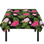 Tropical Pitaya Pattern Print Tablecloth