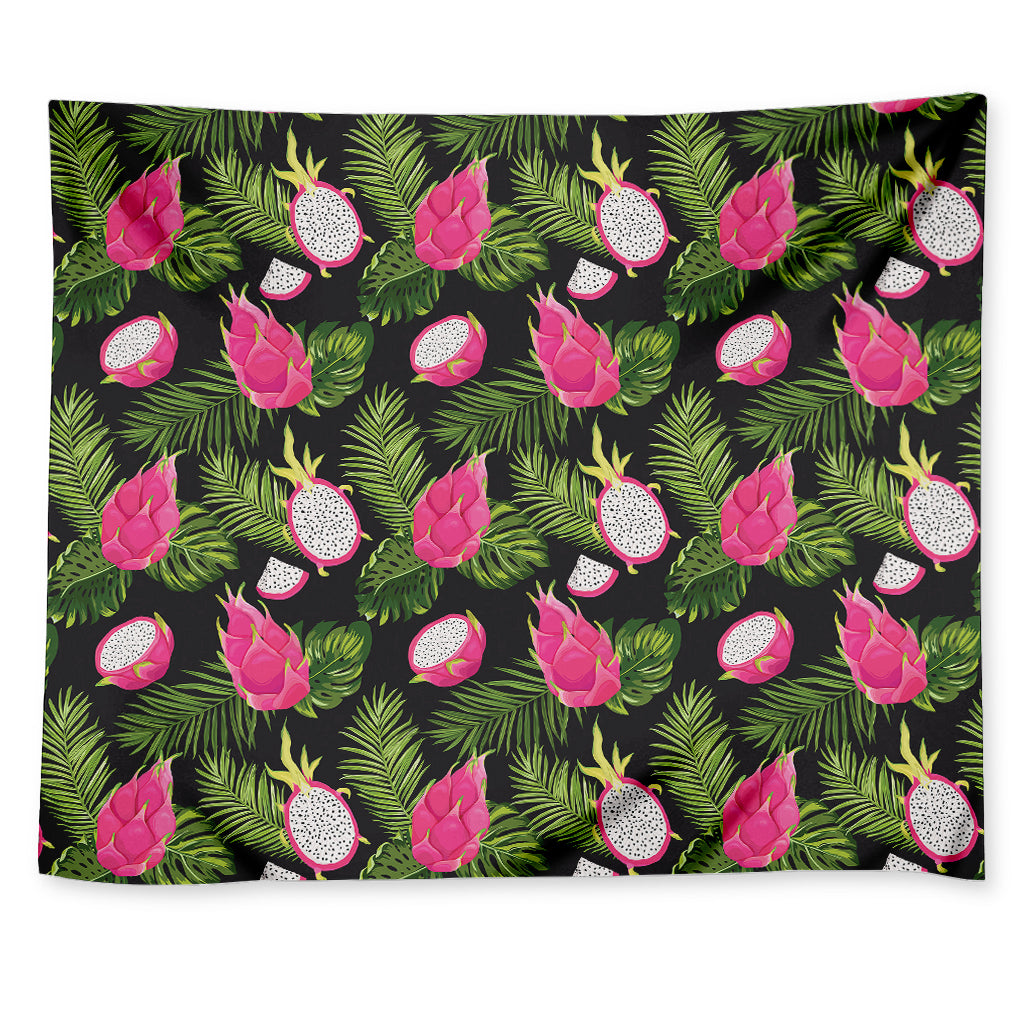 Tropical Pitaya Pattern Print Tapestry