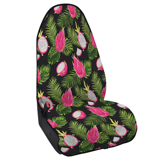 Tropical Pitaya Pattern Print Waterproof Car Seat Cover