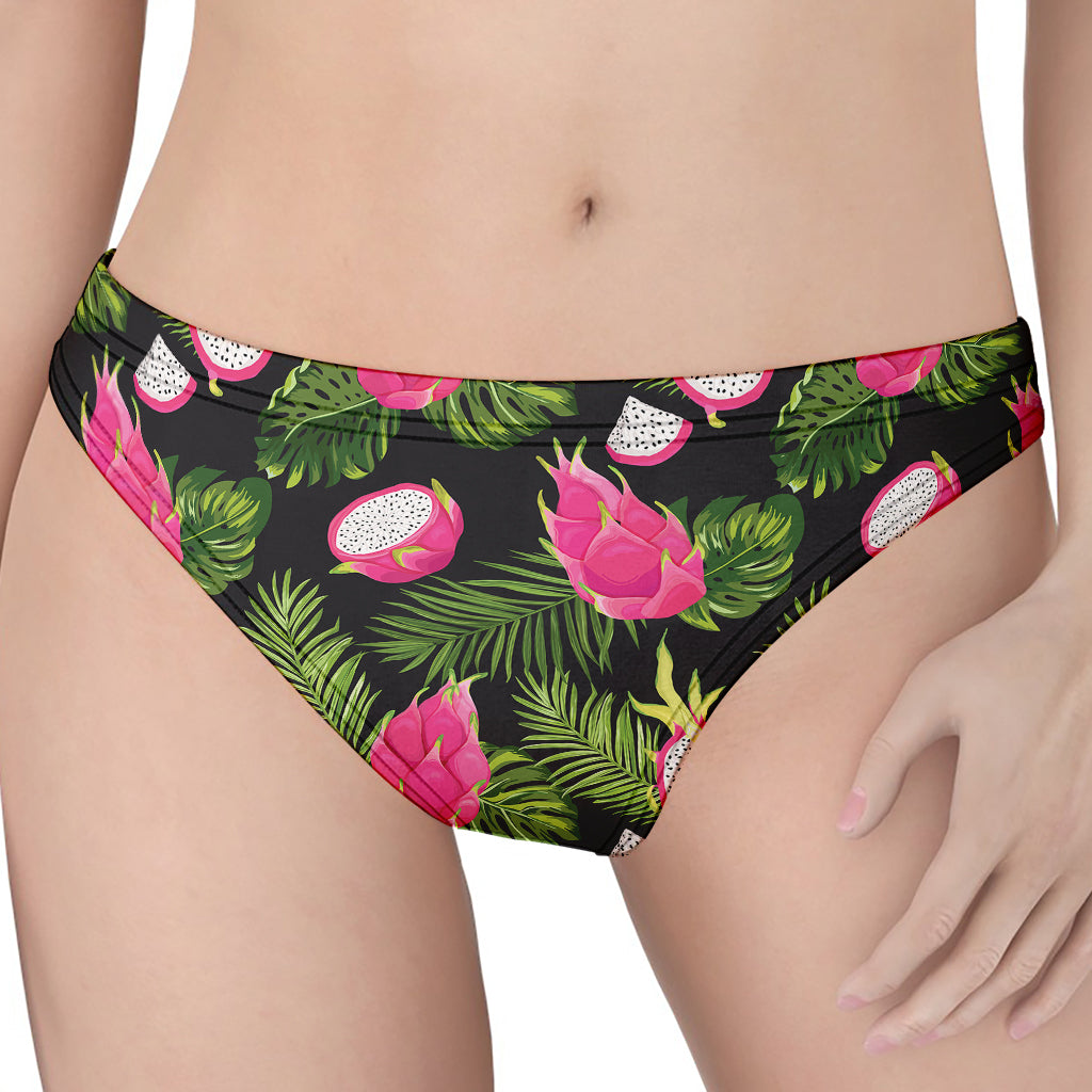 Tropical Pitaya Pattern Print Women's Thong