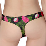 Tropical Pitaya Pattern Print Women's Thong