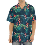 Tropical Plants Hawaii Pattern Print Aloha Shirt