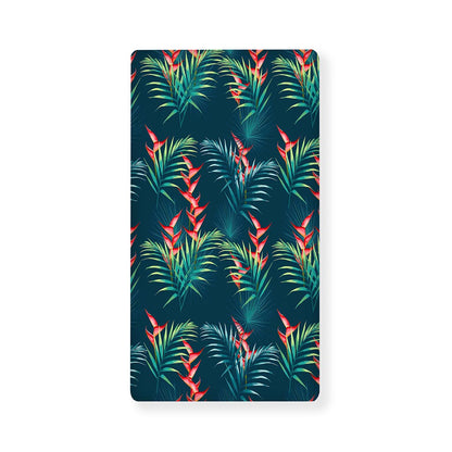 Tropical Plants Hawaii Pattern Print Baby Crib Sheet