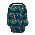 Tropical Plants Hawaii Pattern Print Baby Seat Cover