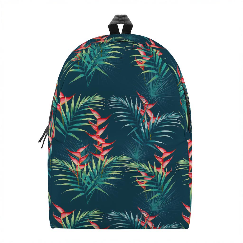 Tropical Plants Hawaii Pattern Print Backpack