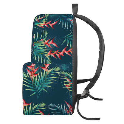 Tropical Plants Hawaii Pattern Print Backpack