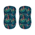 Tropical Plants Hawaii Pattern Print Bar Stool Covers