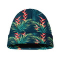 Tropical Plants Hawaii Pattern Print Beanie