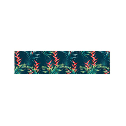 Tropical Plants Hawaii Pattern Print Bed Runner