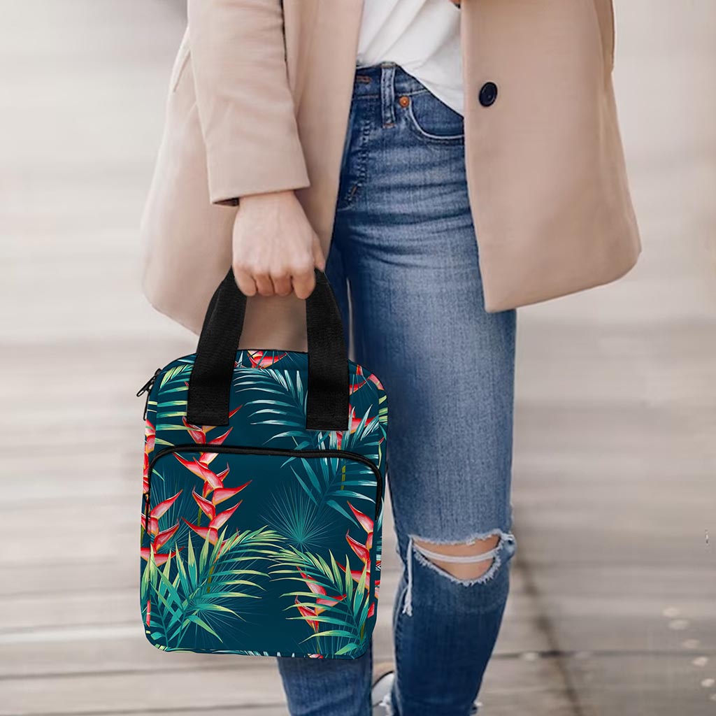 Tropical Plants Hawaii Pattern Print Bible Tote Bag