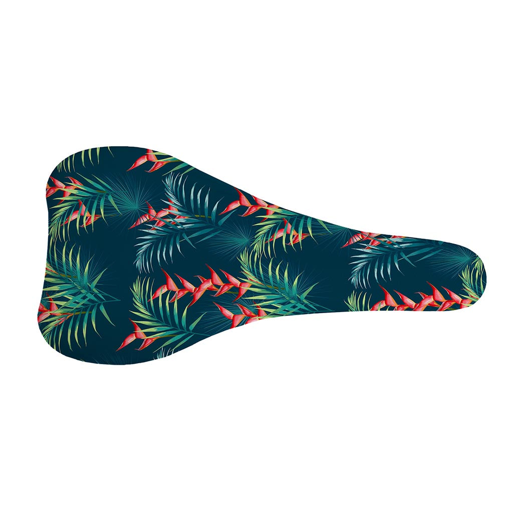 Tropical Plants Hawaii Pattern Print Bicycle Seat Cover