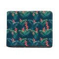 Tropical Plants Hawaii Pattern Print Bifold Wallet
