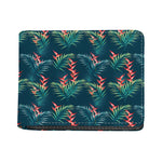 Tropical Plants Hawaii Pattern Print Bifold Wallet