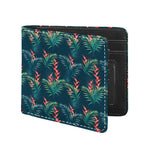 Tropical Plants Hawaii Pattern Print Bifold Wallet