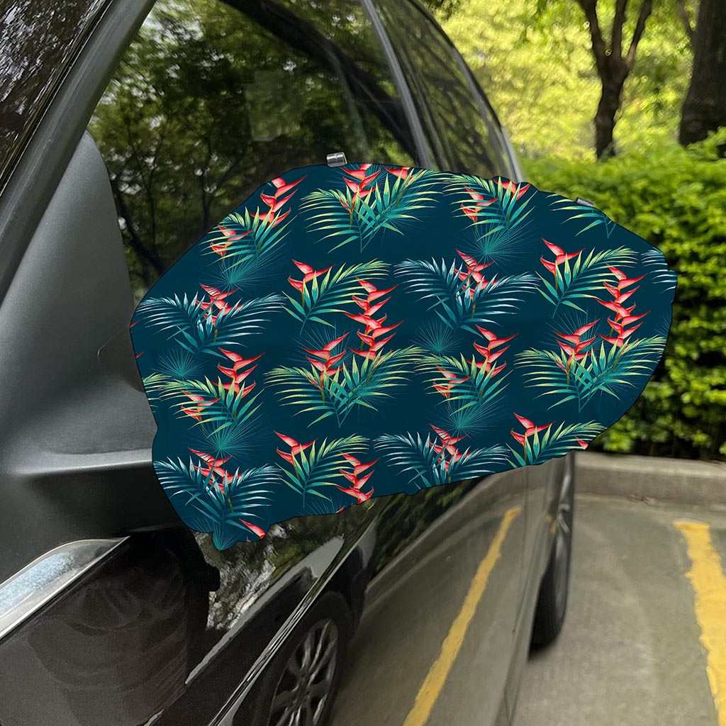 Tropical Plants Hawaii Pattern Print Car Side Mirror Covers