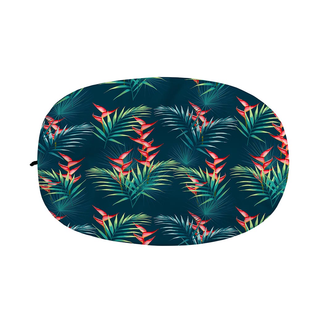 Tropical Plants Hawaii Pattern Print Car Side Mirror Covers