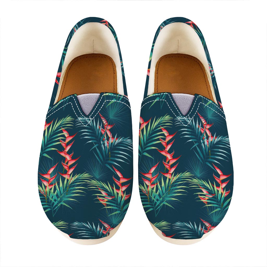 Tropical Plants Hawaii Pattern Print Casual Shoes