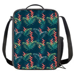 Tropical Plants Hawaii Pattern Print Crossbody Lunch Bag