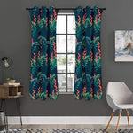 Tropical Plants Hawaii Pattern Print Curtain