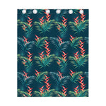 Tropical Plants Hawaii Pattern Print Curtain