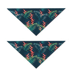 Tropical Plants Hawaii Pattern Print Dog Bandana