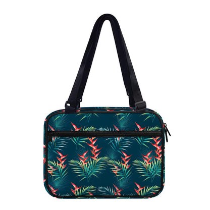 Tropical Plants Hawaii Pattern Print Double Strap Bible Bag