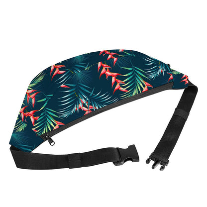 Tropical Plants Hawaii Pattern Print Fanny Pack