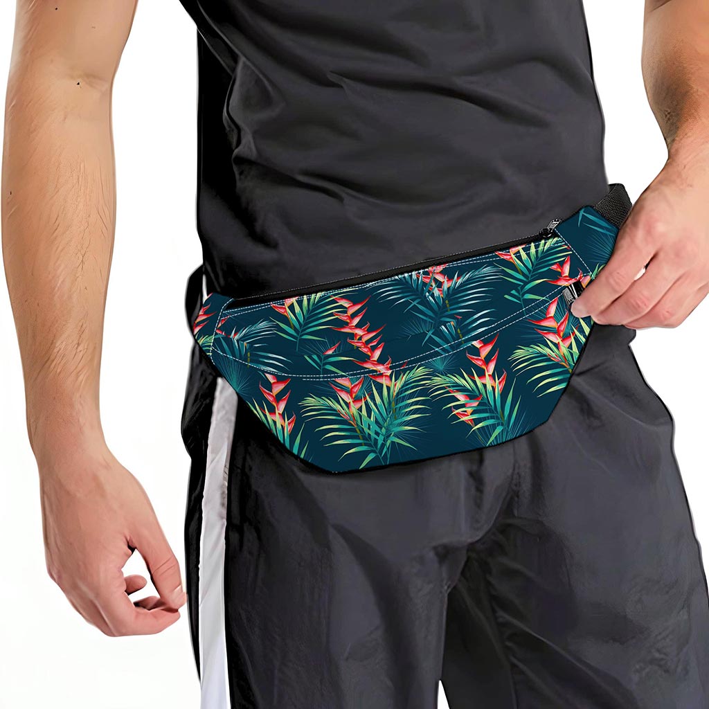 Tropical Plants Hawaii Pattern Print Fanny Pack