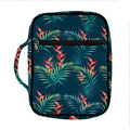 Tropical Plants Hawaii Pattern Print Front Pocket Bible Bag