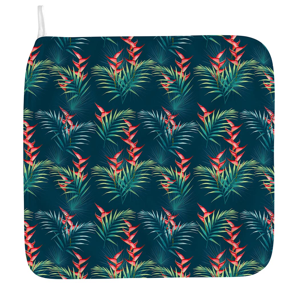 Tropical Plants Hawaii Pattern Print Hand Towel