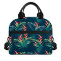 Tropical Plants Hawaii Pattern Print Insulated Lunch Bag