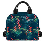 Tropical Plants Hawaii Pattern Print Insulated Lunch Bag