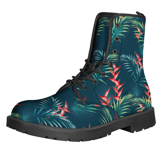 Tropical Plants Hawaii Pattern Print Backpack
